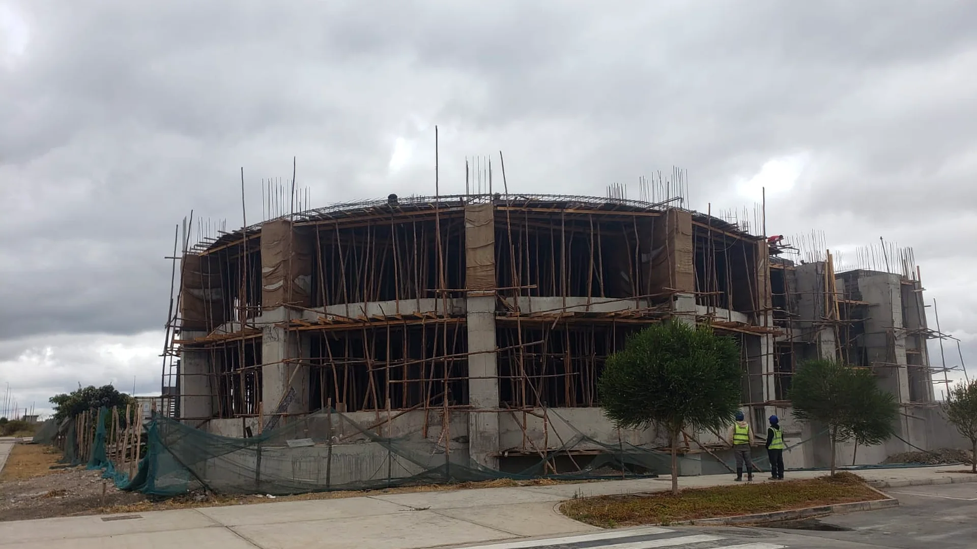 ACTS Complex superstructure under construction at Konza Technopolis